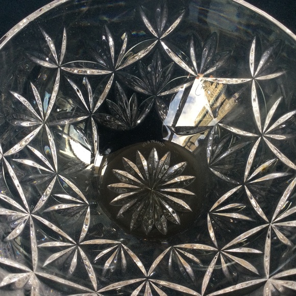 Vintage Tiffany Crystal Bowl 5 1/2” wide by 2 1/2” high. - Picture 3 of 4